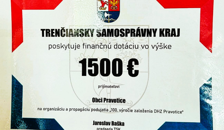 Fotka - Poďakovanie TSK