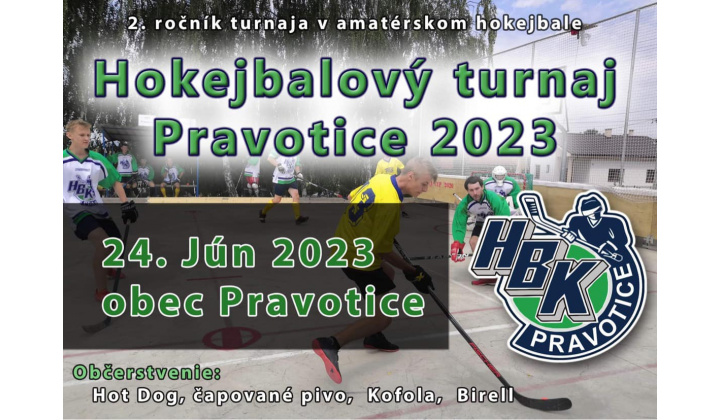 Hokejbalový turnaj Pravotice 2023